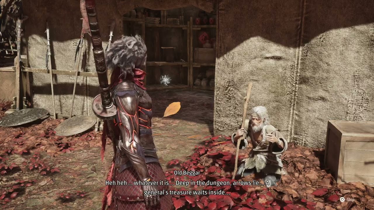Phantom Blade Zero – Chapter 2: Thieves Camp: Talk To The Old Beggar (Riddle) | Collect Materials