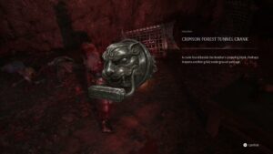 Phantom Blade Zero – Chapter 2: Crimson Forest Tunnel Crank, Preservation Talisman Fragment Location