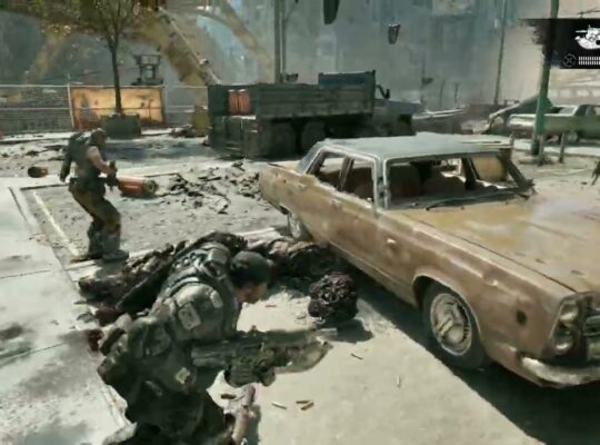 Gears of War: E Day – Act 2 Chapter 2: Help Gears at Timgad Prime – Thrashers Cereal Box Location