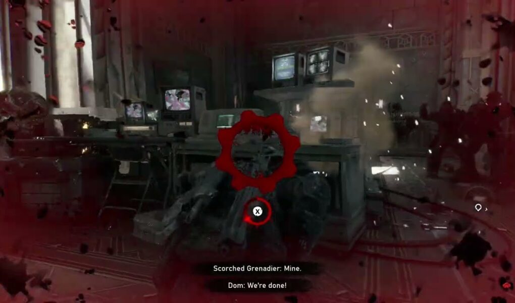 Gears of War: E Day – Act 2 Chapter 2: Scorched Locust Grenadier Intro Cutscene – Repel The Attack