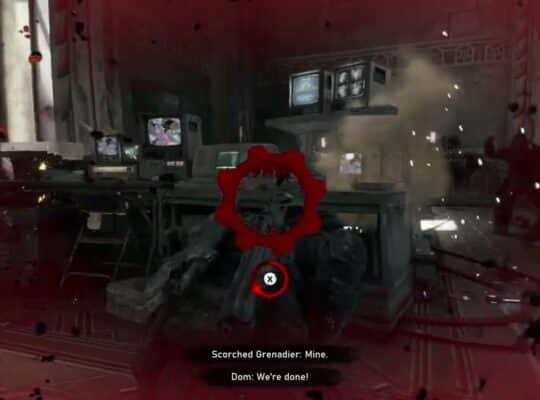 Gears of War: E Day – Act 2 Chapter 2: Scorched Locust Grenadier Intro Cutscene – Repel The Attack
