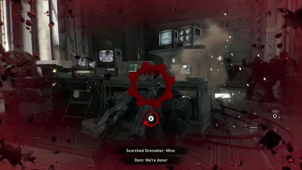 Gears of War: E Day – Act 2 Chapter 2: Scorched Locust Grenadier Intro Cutscene – Repel The Attack