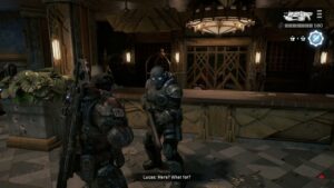 Gears of War: E Day – Act 2 Chapter 2: Kalona Hotel: Meet and Talk With Pvt Danton
