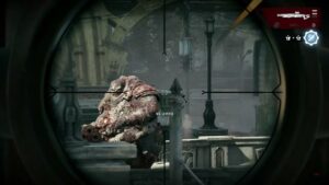 Gears of War: E Day – Act 2 Chapter 2: Lone Wolf: Help The Sniper Defeat All Enemies – Take COG Tags