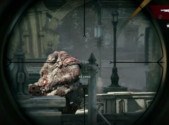 Gears of War: E Day – Act 2 Chapter 2: Lone Wolf: Help The Sniper Defeat All Enemies – Take COG Tags