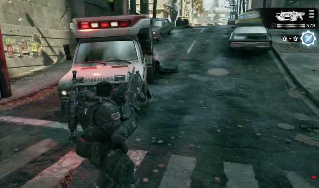 Gears of War: E Day – Act 2 Chapter 2: Ping Collectibles on The Map – Collect Weapon Mods