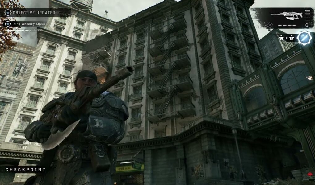 Gears of War: E Day – Act 2 Chapter 2: Investigate The Bodies Cutscene – Survive The Ambush