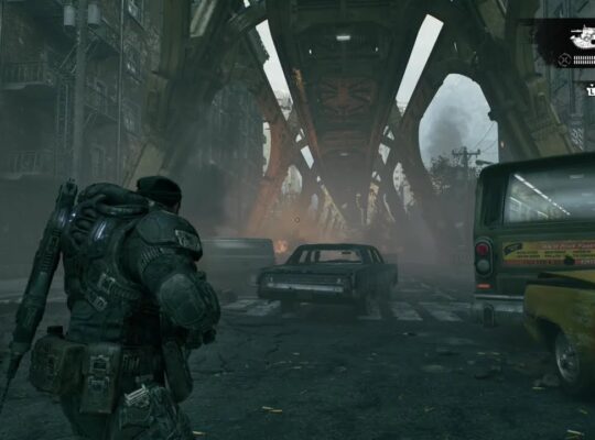 Gears of War: E Day – Act 2 Chapter 2: Black Raven Down: Defend The Diner with Sgt Barnes Gameplay