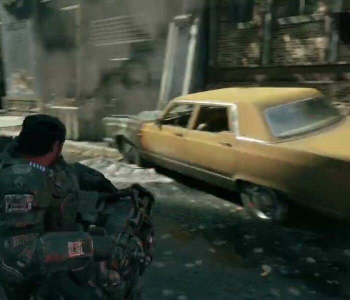 Gears of War: E Day – Act 2 Chapter 2: Slay Boomer and Drones – Pendulum Wars Victory Flag Location